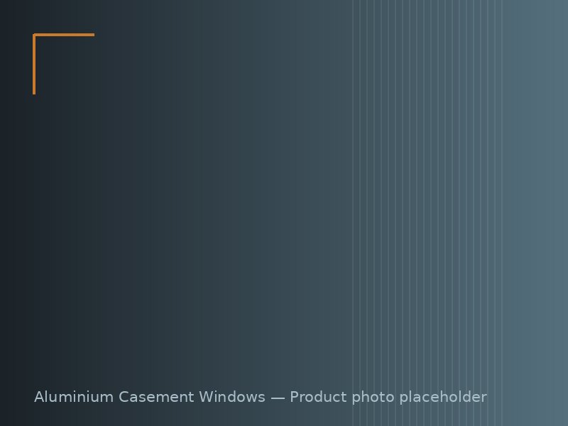 Aluminium casement windows by LOTUS ALUMINIUM